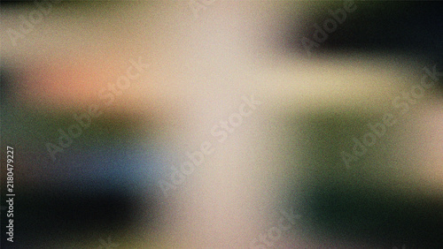 Obraz na plátně Abstract blurry grainy background with natural muted earth tones and subtle ligh