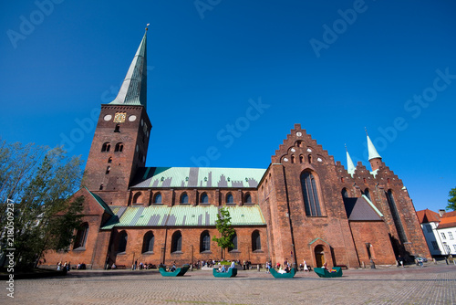 Obraz na płótnie Aarhus Cathedral, Denmark