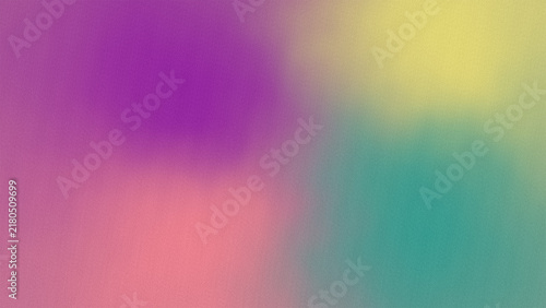 Abstract gradient mesh background, with soft blended, colors, featuring purple, yellow, teal, and, pink hues with, a subtle grainy, texture overlay