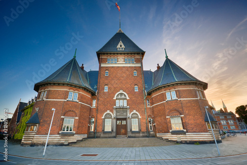 Фотография Royal Customs House on the waterfront of Aarhus, Denmark