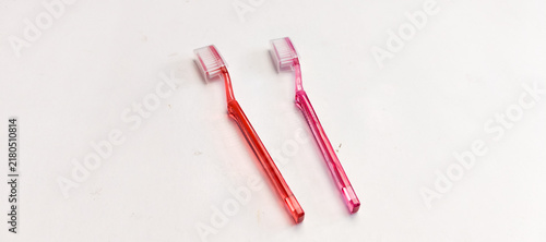 toothbrush on a white background