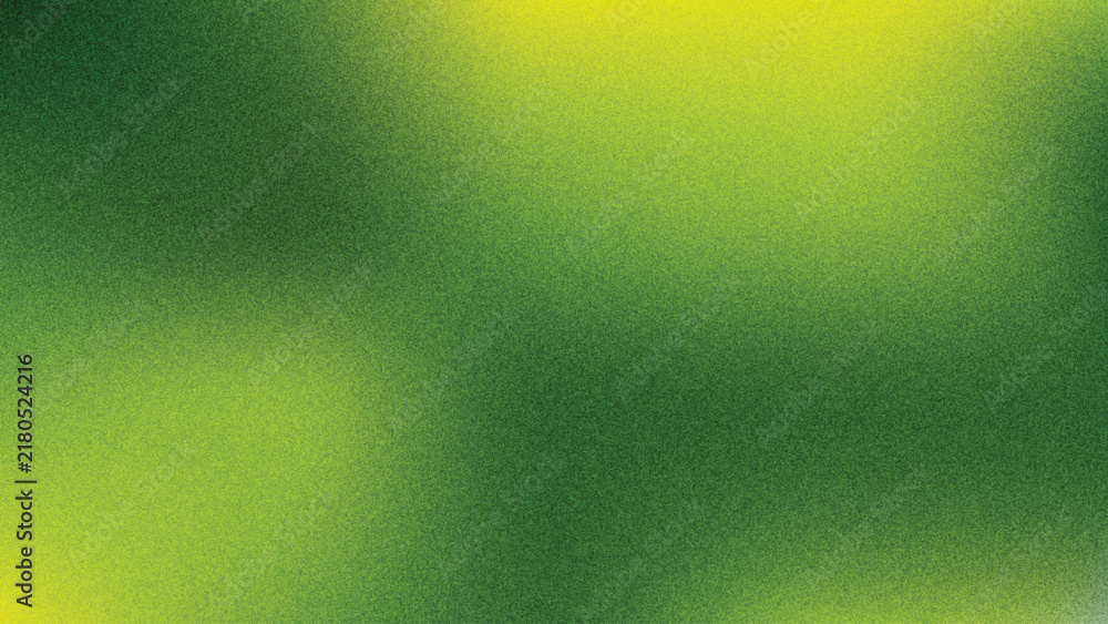 Obraz premium Yellow Green Gradient Background, Abstract Green Grainy Gradient Banner