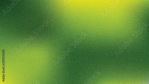 Yellow Green Gradient Background, Abstract Green Grainy Gradient Banner