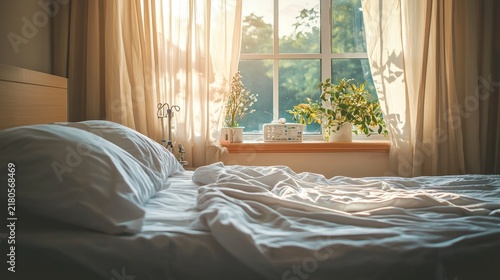 Bedroom sunlight comfort
