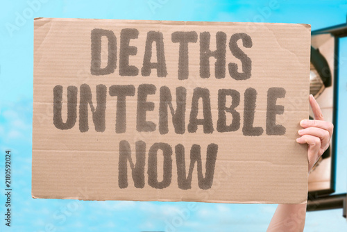 Fotografie "Deaths untenable now" Western democracies cannot sustain prolonged losses