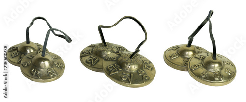 Tibetan tingsha cymbals for meditation sound healing ritual