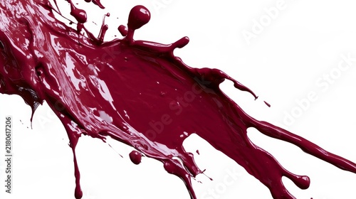 Vibrant Wine Splash