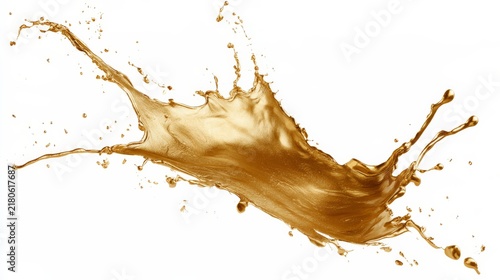 Coffee Splash with Handwritten Paper Background