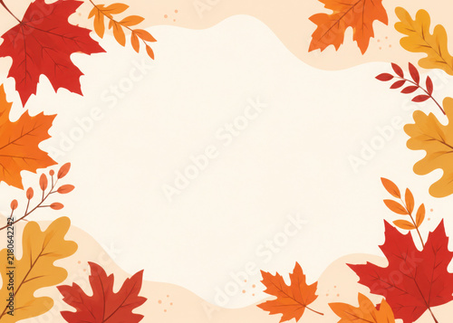 background design with autumn theme