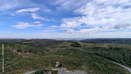 Cuadro en lienzo Harz Brocken Ottofelsen