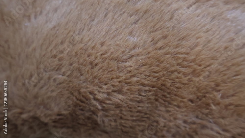 Fotografía Brown faux fur texture background