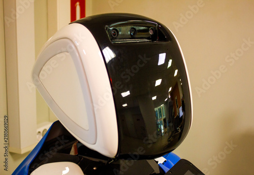 Autonomous service robot. An intelligent, self-operating electronic device designed to perform household and everyday tasks.