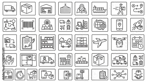 Colorful set of diverse emoji style food icons on smartphone screen