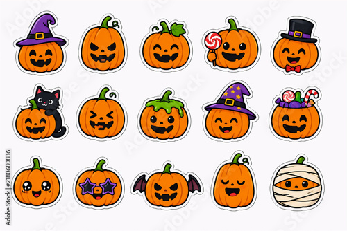 halloween pumpkin set