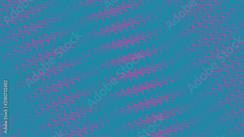 Abstract digital glitch effect with pink and teal colors