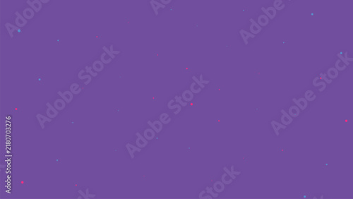 Purple space background with twinkling stars