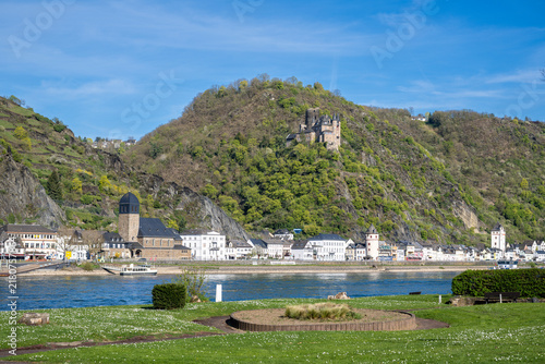 Obraz na plátně Sankt Goar is a municipality located in the Rhine-Hunsrück district, in the fede