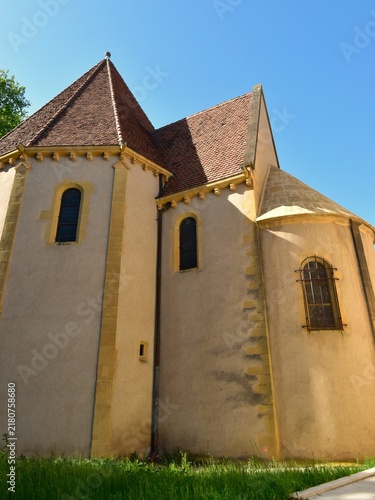 L’abside de la chapelle des Templiers à Metz