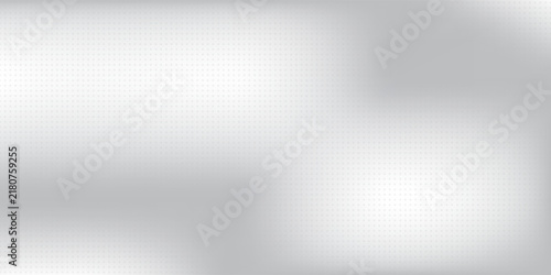 Clean White Grey Metallic Gradient Blur Mesh Dot Pattern Background