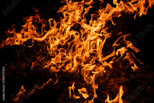 Fotografía Fire Realistic Fire Flames