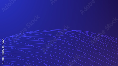 abstract blue tech background