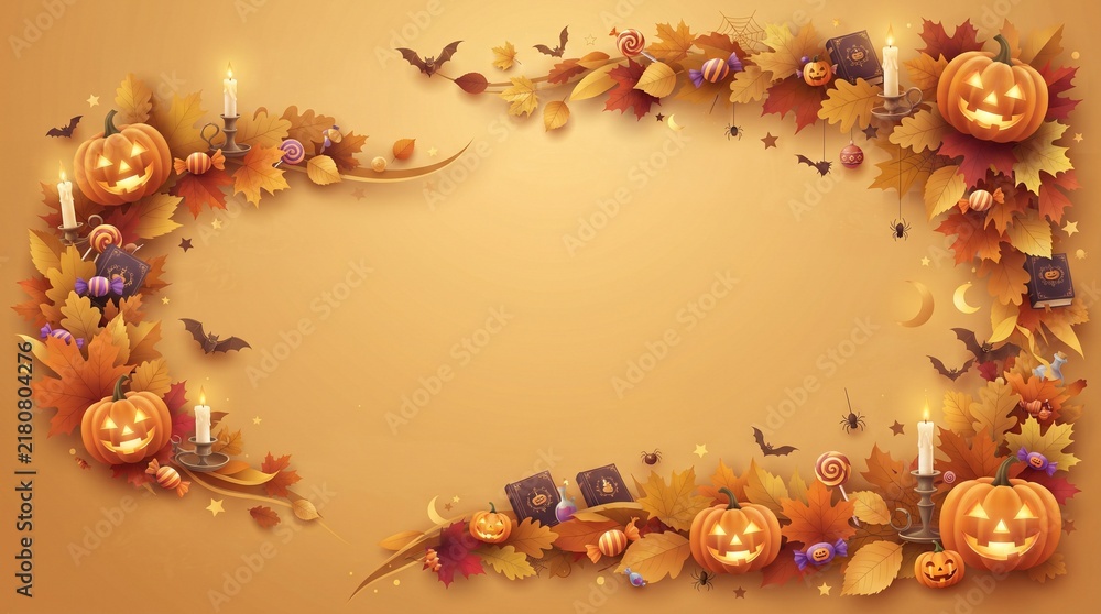 Fototapeta premium Halloween background