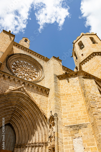 Church of Santa Maria la Mayor in Valderrobres, Comarca of Matarrana, province of Teruel, Aragon, Spain
