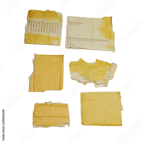 Yellow paper cut-out letters spelling the word 