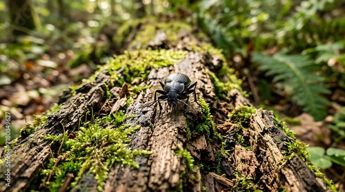 moss on the tree