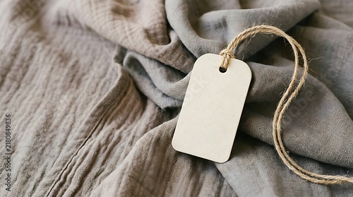 Obraz na płótnie blank price tag
