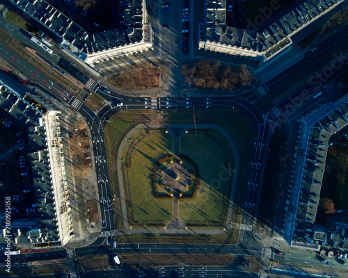 Obraz na płótnie plac centealny