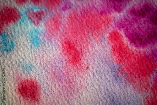 Soft Watercolor Texture Background with Flowing Painted Layers