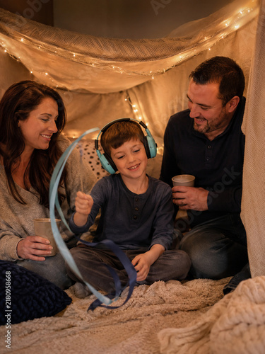 Sensory Friendly Family New Year Celebration in Blanket Fort