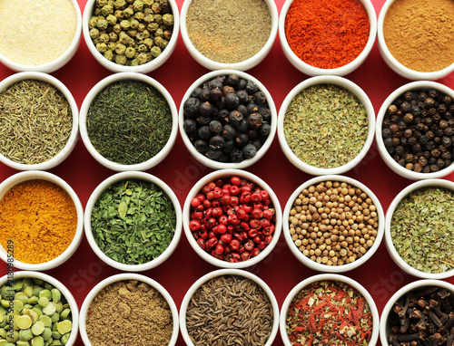 ingredients for cooking food. Food background. Spices. Herbal. Aroma. Spices. Cooking