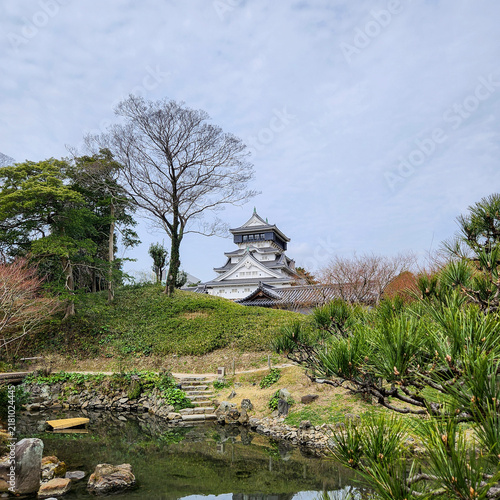 Canvas Print Kokura Castle in Kitakyushu Japan