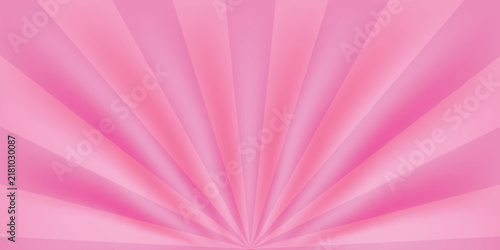 Soft Pink Radial Sunburst Abstract Background Pattern