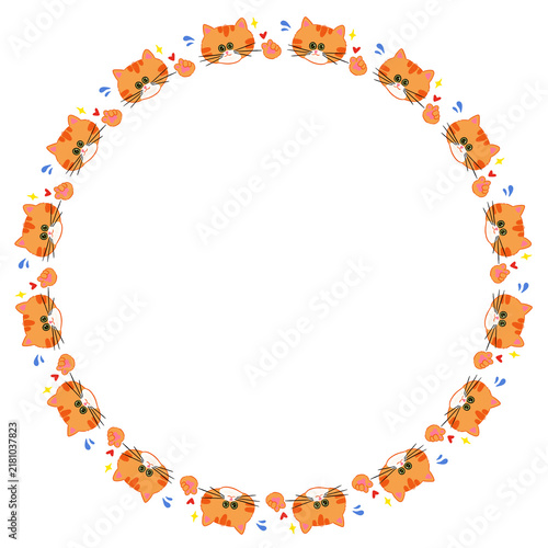 cute cat wreath