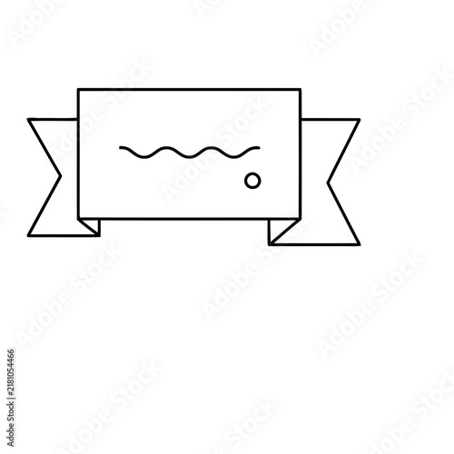Simple Ribbon Icon