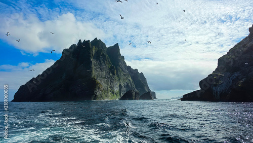 Boreray is a steep, uninhabited Scottish island in the St Kilda archipelago