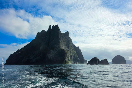 Bild auf Leinwand Boreray is a steep, uninhabited Scottish island in the St Kilda archipelago