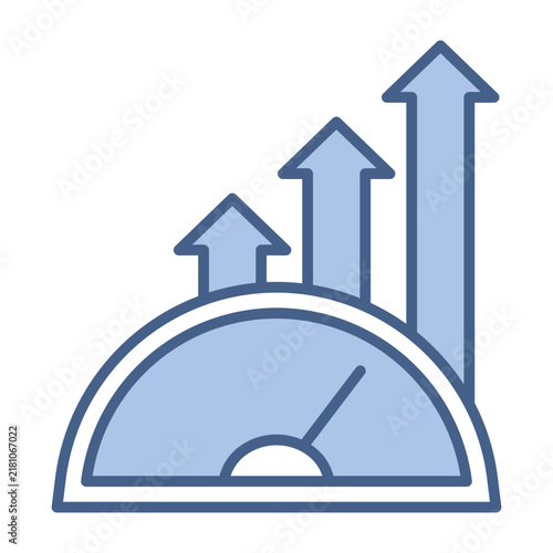 Performance Blue Icon