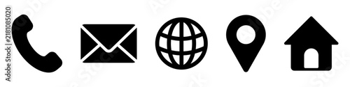 set of vector icons