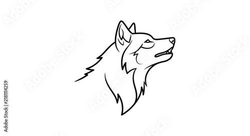 wolf vector illustration