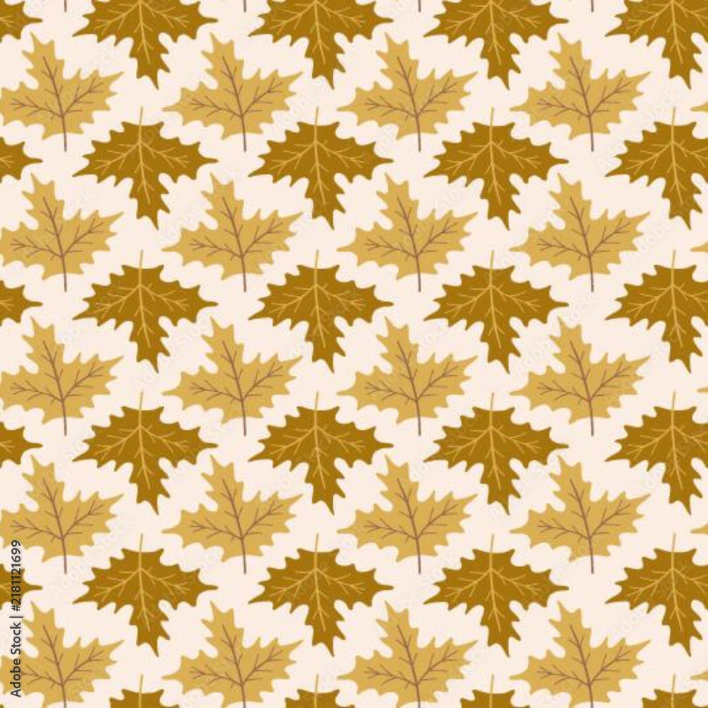 autumn leaves background pattern