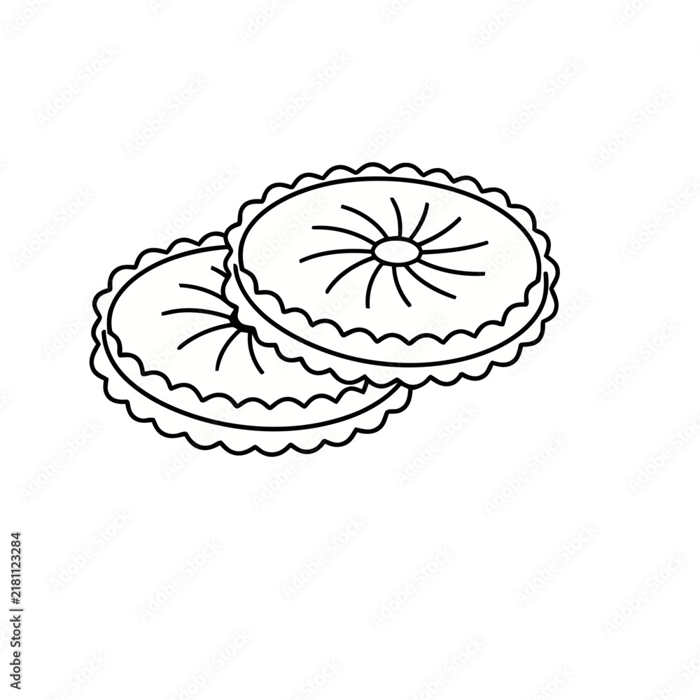 Obraz premium Two Round Decorative Pillows