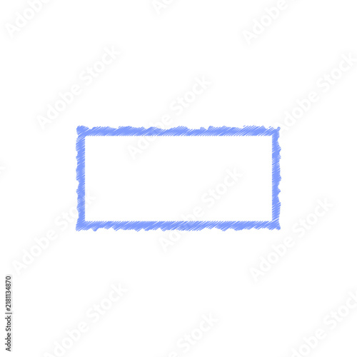 photo frame isolated on white