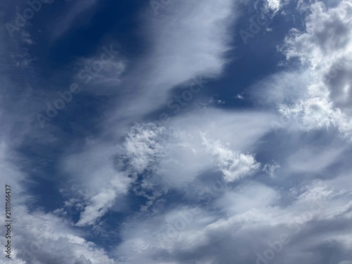 Canvastavla Stunning sky with clouds gorgeous heaven cloudscape