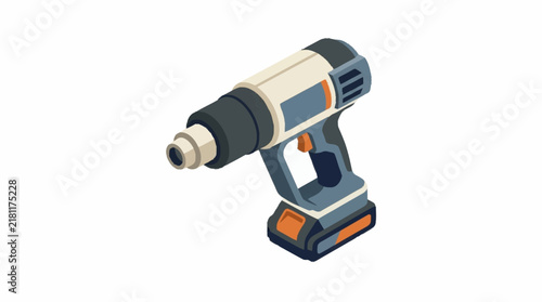 Obraz na płótnie Power Drill Tool for Heavy-Duty Work.