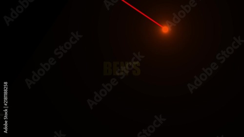 Ben’s Light . Cinematic Glowing Light Animation . Dark Aesthetic