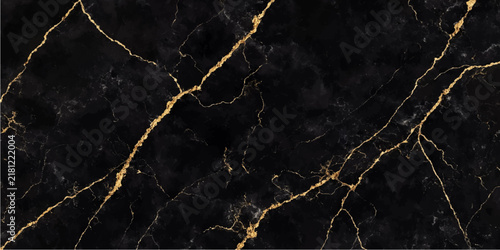 black marble texture background fine gold veins luxury natural stone pattern abstract surface wallpaper